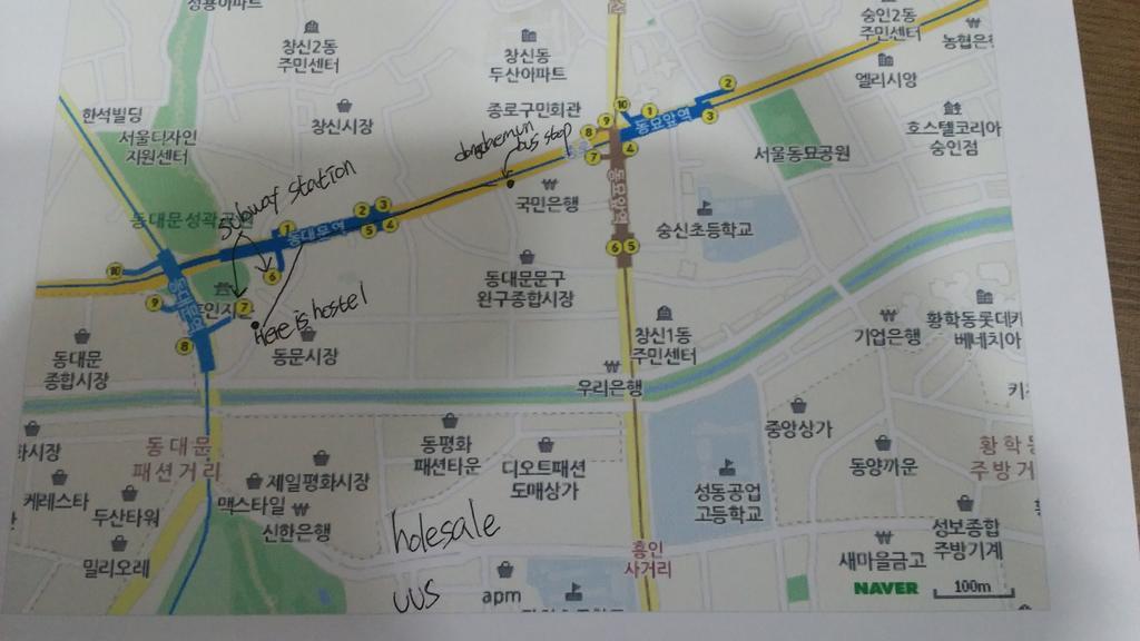 24 Guesthouse Dongdaemun Market Seoul Eksteriør bilde